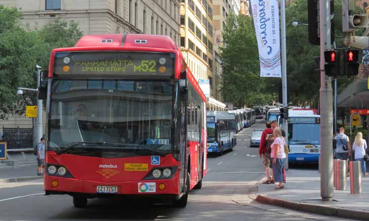 Sydney Buses Mercedes O500LE CNG Custom CB60 Evo II Metrobus 2217